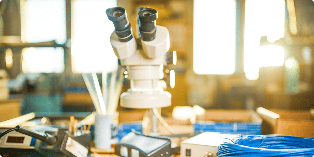 Comparaison entre les microscopes électroniques et optiques